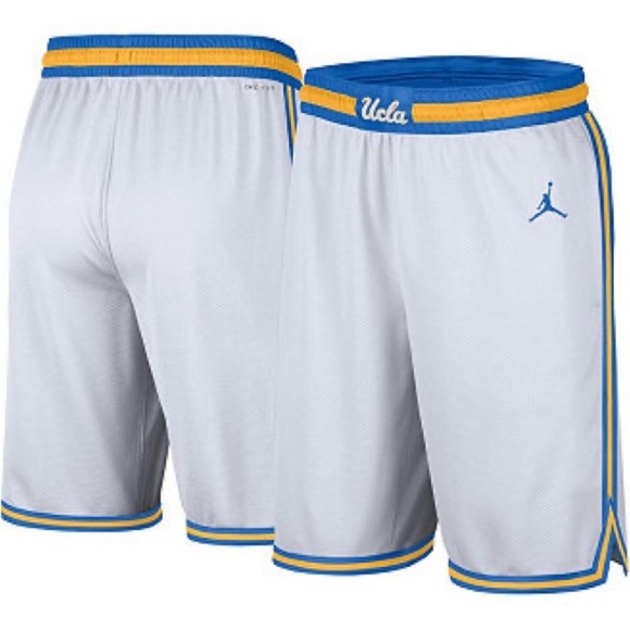 Jordan • Men's White UCLA Bruins Replica Performance Shorts - Picture 2 of 4